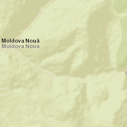 Moldova Nouă Street Map