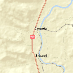 Comuna Căpreni Street Map