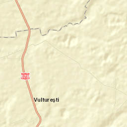 Comuna Vultureşti Street Map