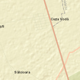 Sălcioara Street Map