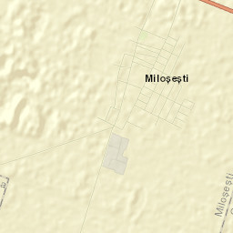 Miloşeşti Street Map