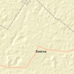 Smirna Street Map