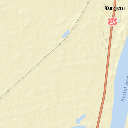 Comuna Giurgeni Street Map