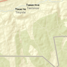 Tenistoye Street Map