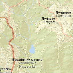 Luchistoye Street Map