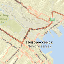 Novorossiysk Street Map