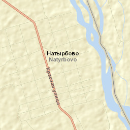 Natyrbovo Street Map