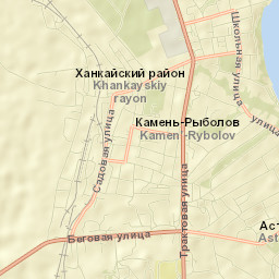 Kamen’-Rybolov Street Map