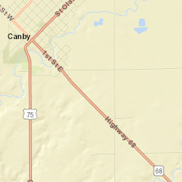 Canby Street Map