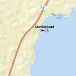 Amigo Beach Street Map