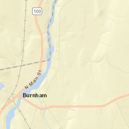 Burnham Street Map