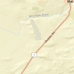 Machias Street Map