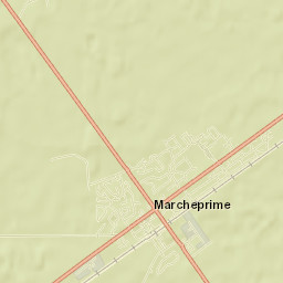 Marcheprime Street Map