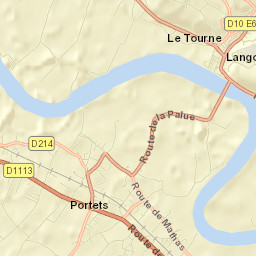 Portets Street Map