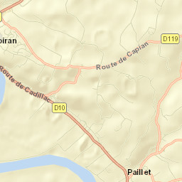 Paillet Street Map