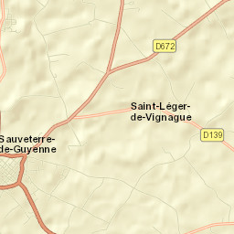 Sauveterre-de-Guyenne Street Map