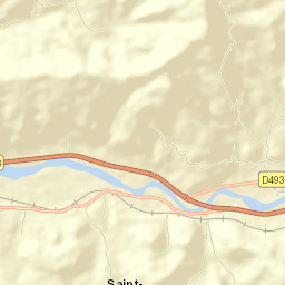 Département de la Drôme Street Map
