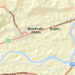 Borgo Street Map