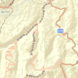 Cassinasco Street Map