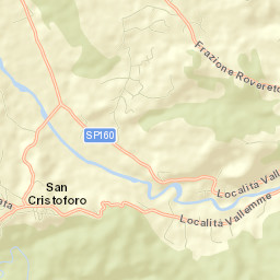 San Cristoforo Street Map