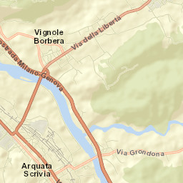 Arquata Scrivia Street Map