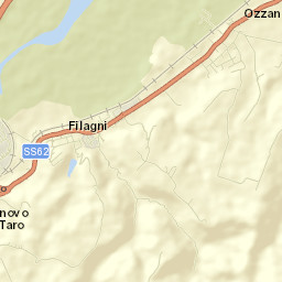 Ozzano Taro Street Map