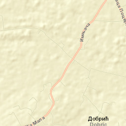 Dobrić Street Map