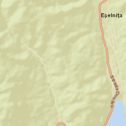 Comuna Eşelniţa Street Map
