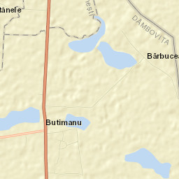 Comuna Butimanu Street Map
