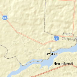 Comuna Snagov Street Map