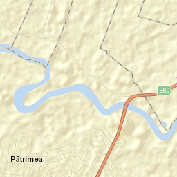 Comuna Coşereni Street Map