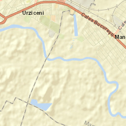 Comuna Manasia Street Map