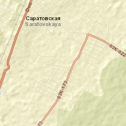 Saratovskaya Street Map