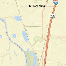 Millersburg Street Map