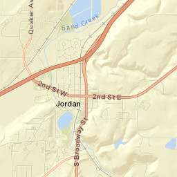 Jordan Street Map