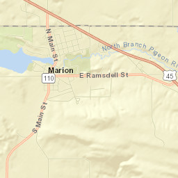 Marion Street Map