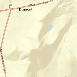 Dixmont Street Map