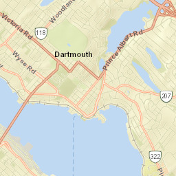 Dartmouth Street Map