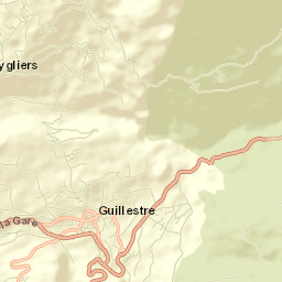 Guillestre Street Map