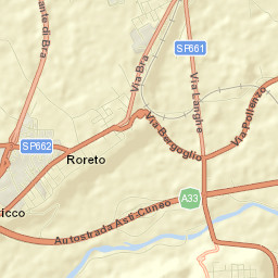 Roreto Street Map