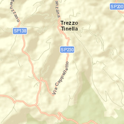 Trezzo Tinella Street Map