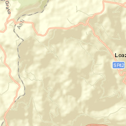 Loazzolo Street Map