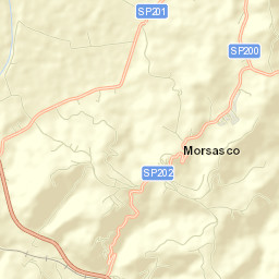 Morsasco Street Map