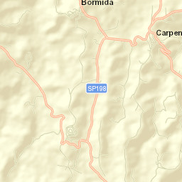 Trisobbio Street Map