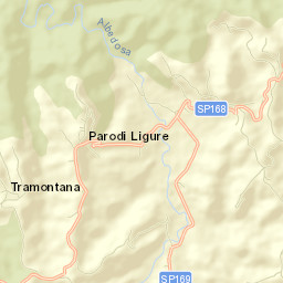 Parodi Ligure Street Map