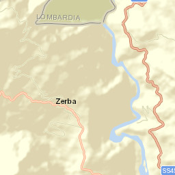 Zerba Street Map