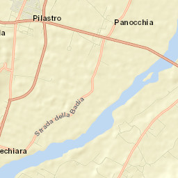 Pilastro Street Map