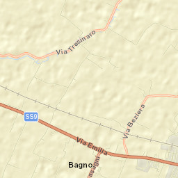 Bagno Street Map