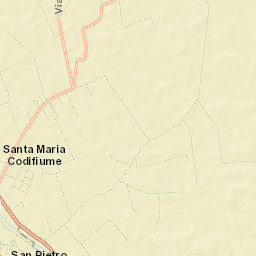 Santa Maria Codifiume Street Map