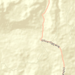 Ugljevik Street Map
